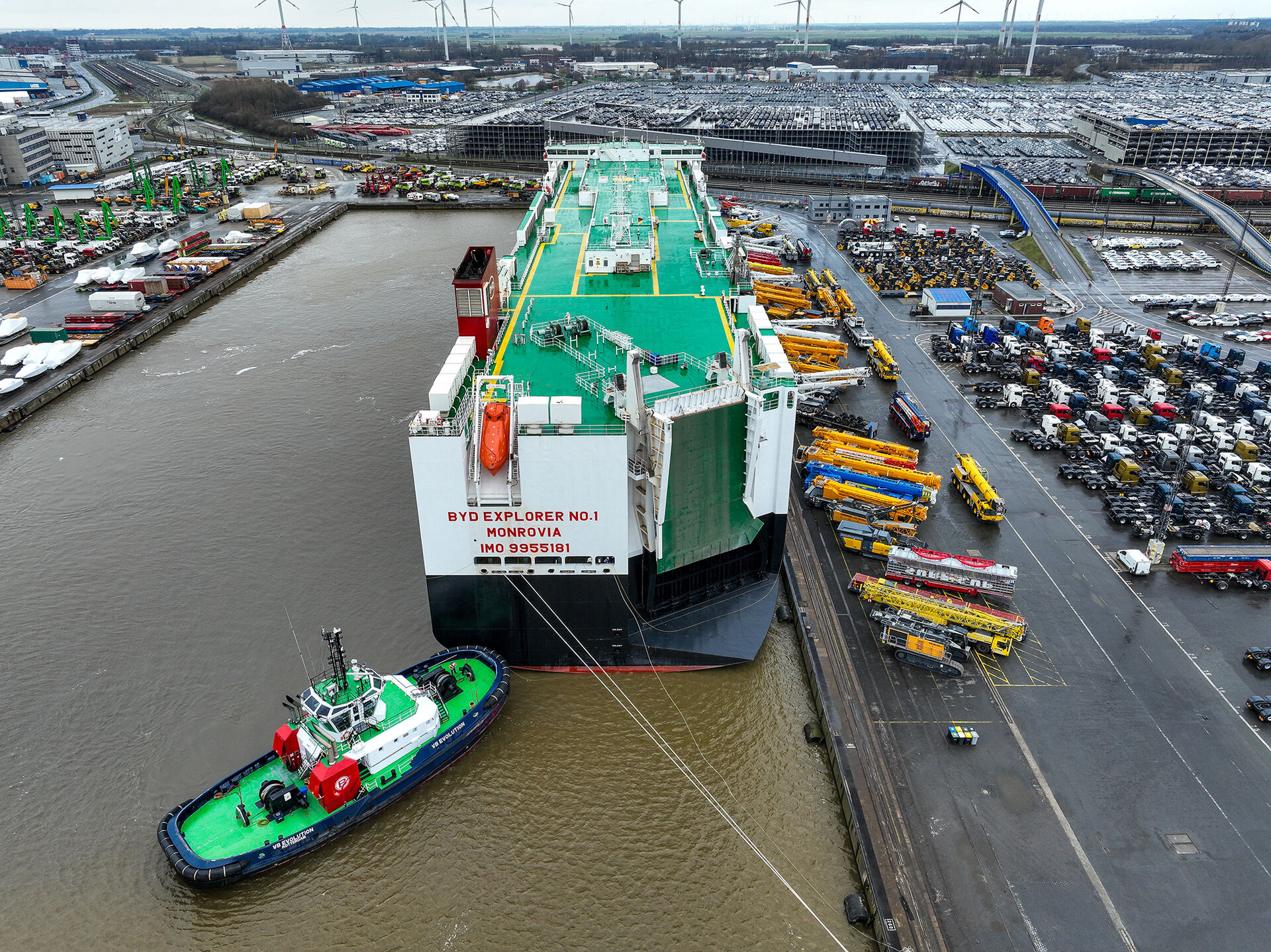 Premiere In Bremerhaven Blg Logistics